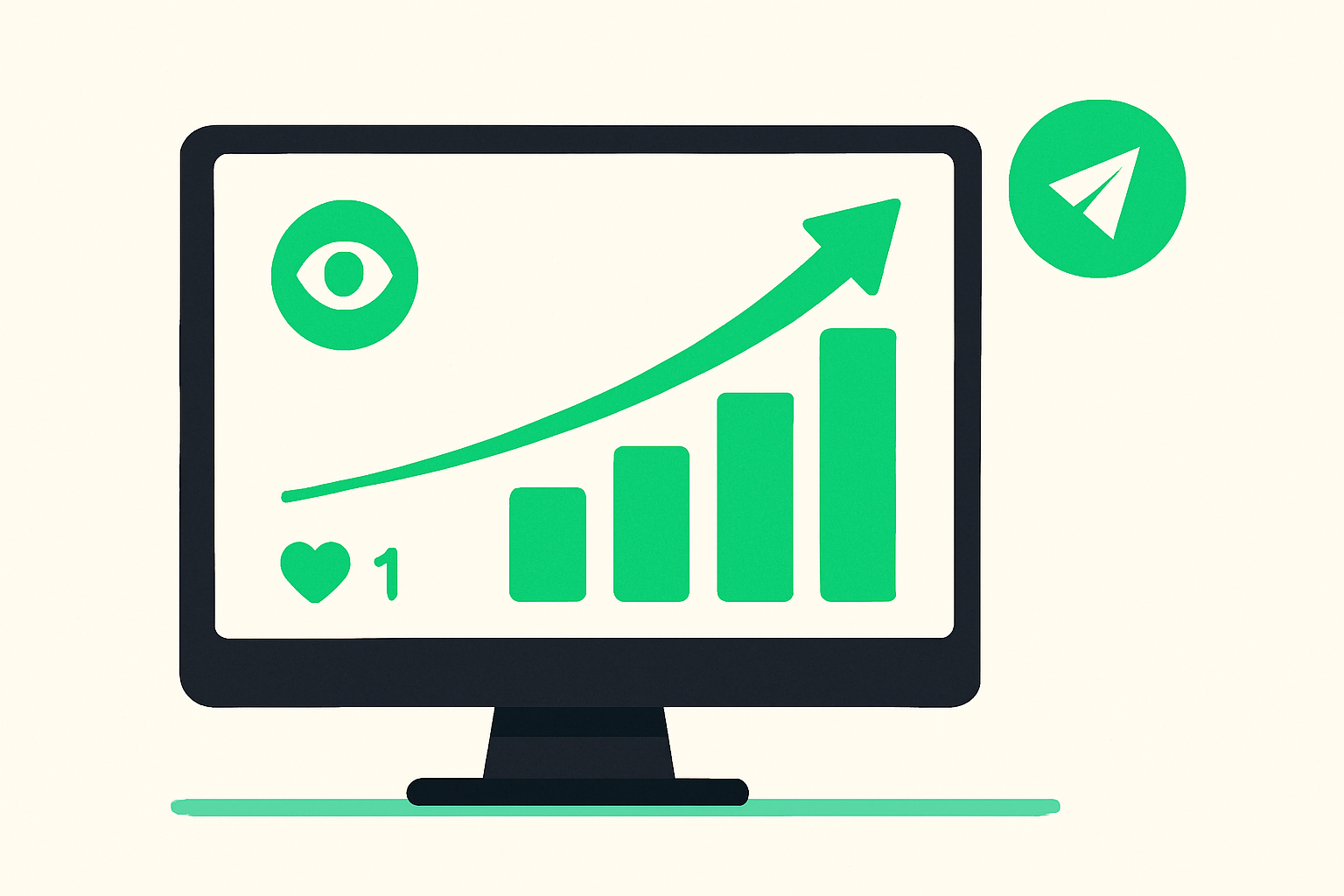Screen showing rising engagement metrics for video review campaign