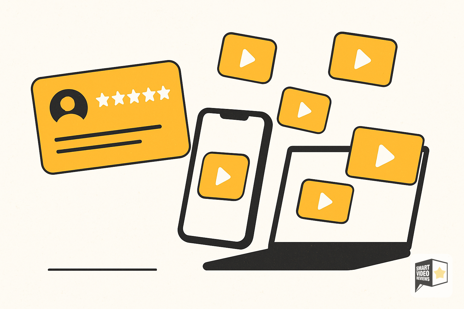 One Google review becoming multiple shareable social media videos